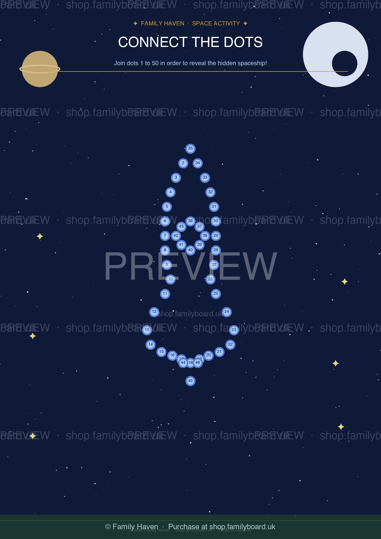 Space Connect the Dots — preview