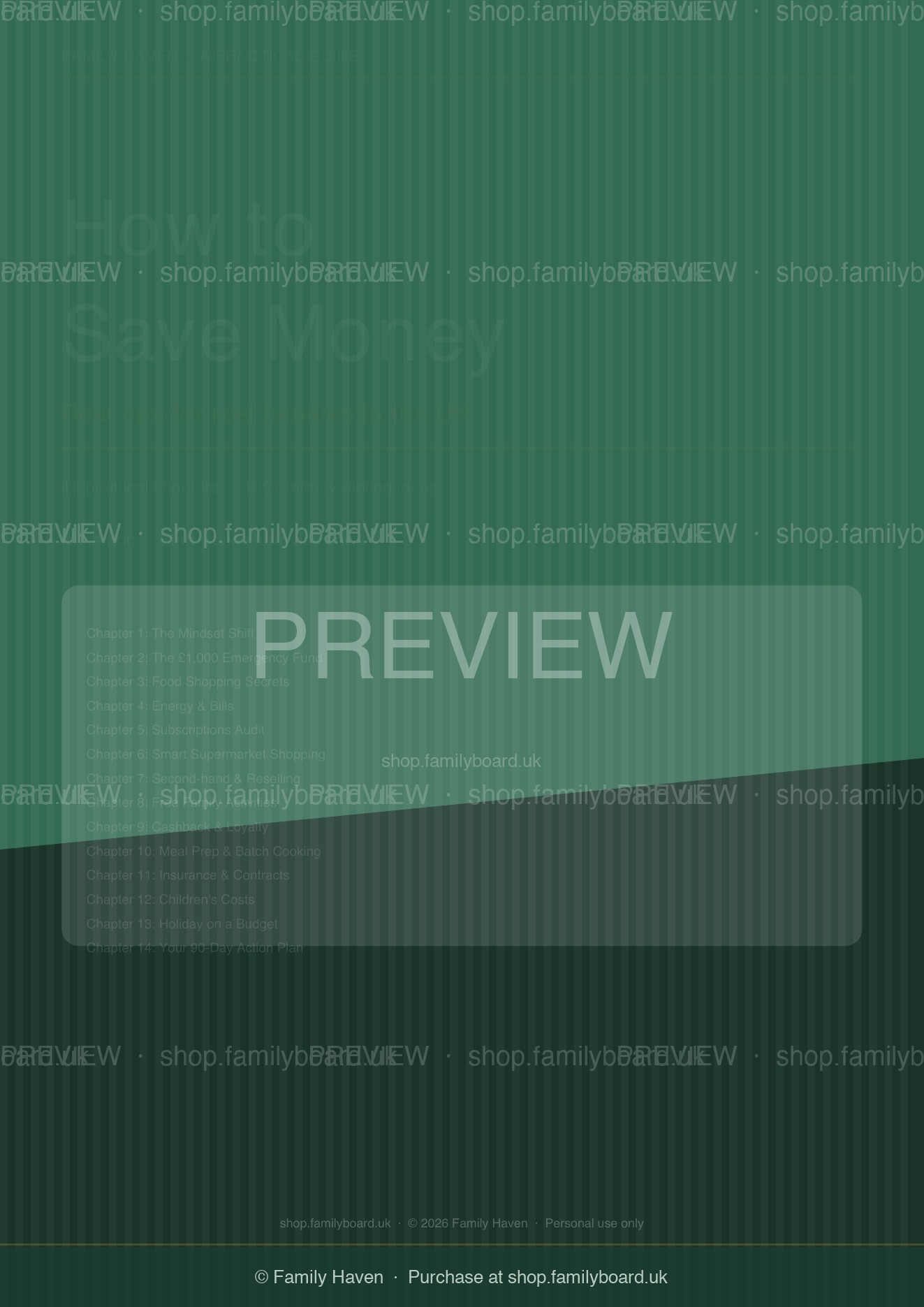 How to Save Money Guide — preview